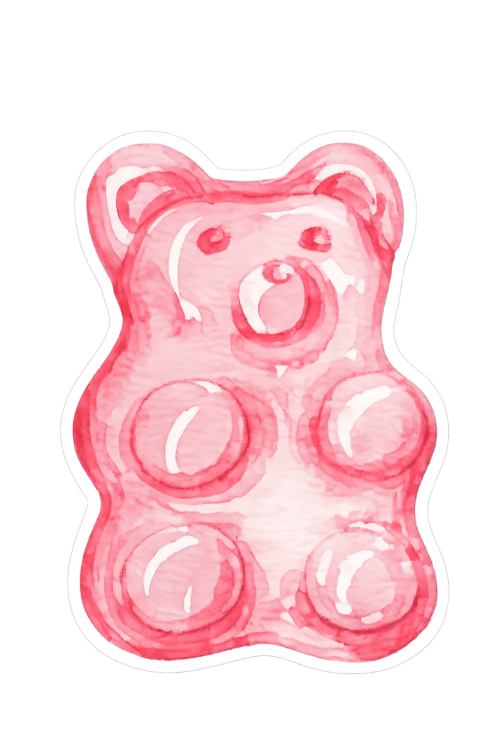 Pink Gummy Bear