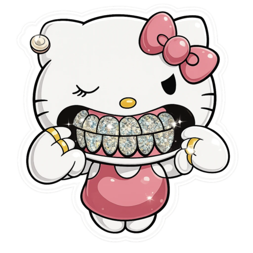 Hello Kitty Grillz