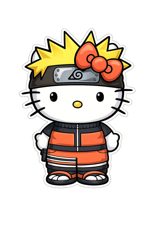 Hello Kitty Naruto