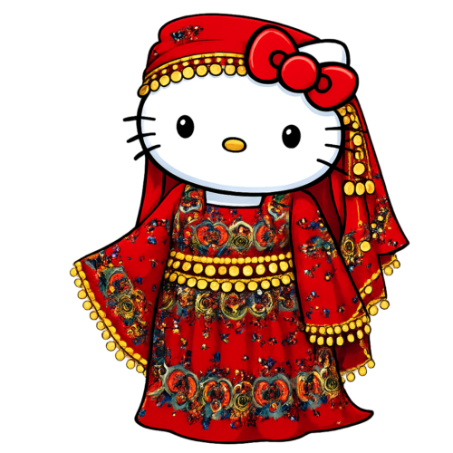 Hello Kitty Persian Dress